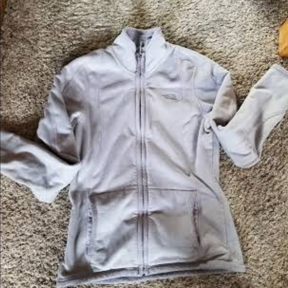 North face zip zip up jacket medium